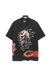 Mechanical Skull Black T-shirt